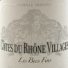 Tardieu-Laurent Cote du Rhone Rouge Villages Becs Fins 2014 Set 6 Bottles